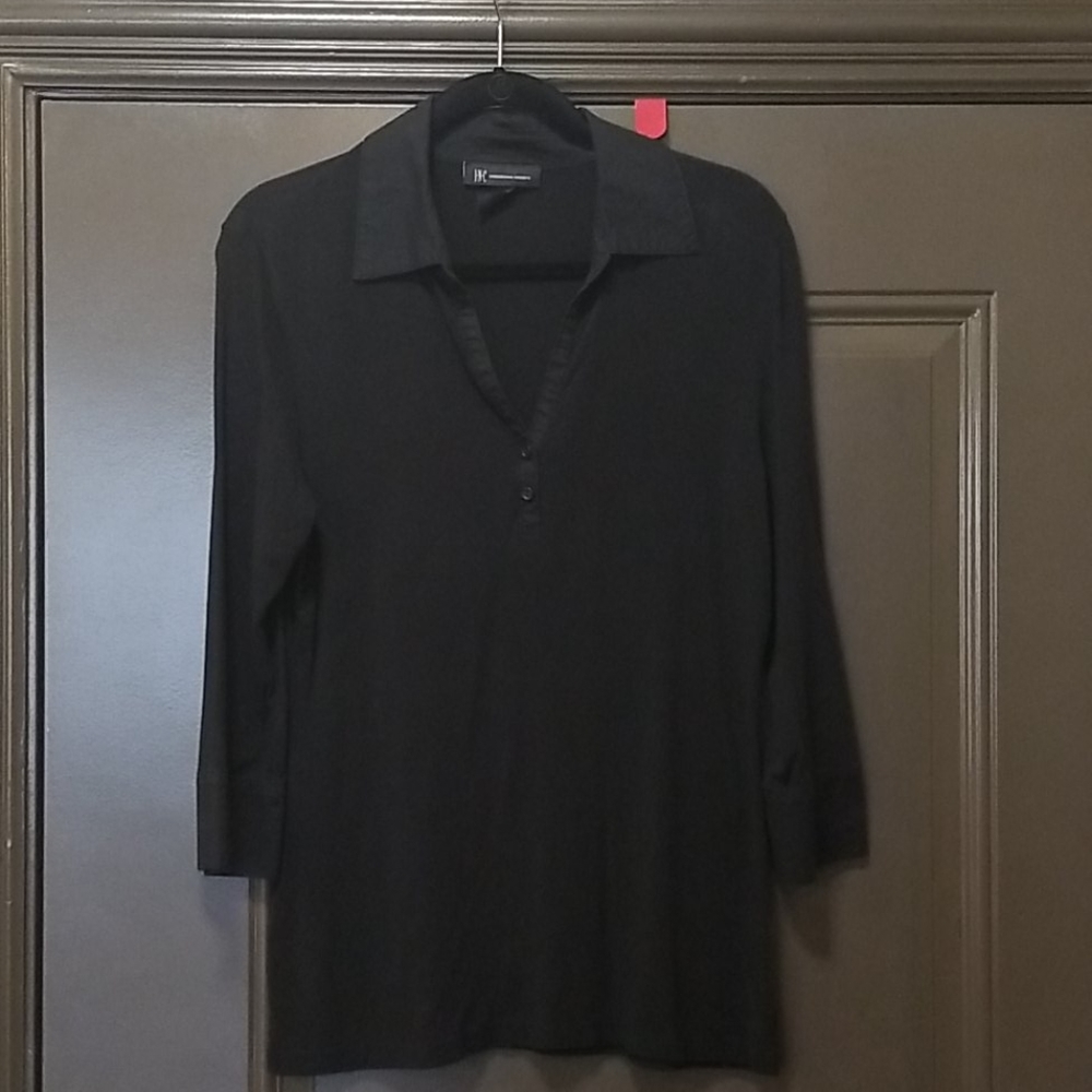Inc Intl Concepts Black Top Sz. L.